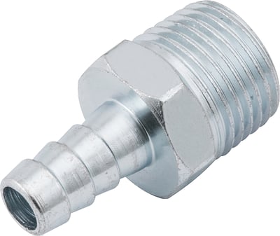 Espigão rosca macho de 1/2" NPT com escama de 3/8", caixa com 40 peças