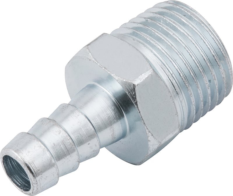 Espigão rosca macho de 1/2" NPT com escama de 3/8", caixa com 40 peças