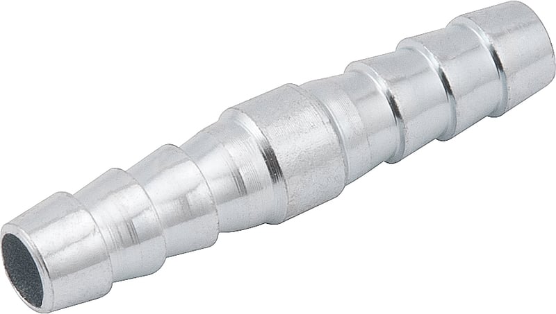 Emenda para mangueira 1/4", cartela com 2 peças