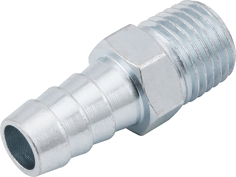 Espigão rosca macho de 1/4" NPT com escama de 3/8", caixa com 40 peças