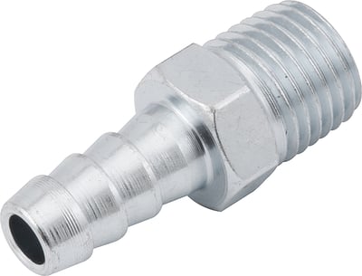 Espigão rosca macho de 1/4" NPT com escama de 5/16", caixa com 40 peças