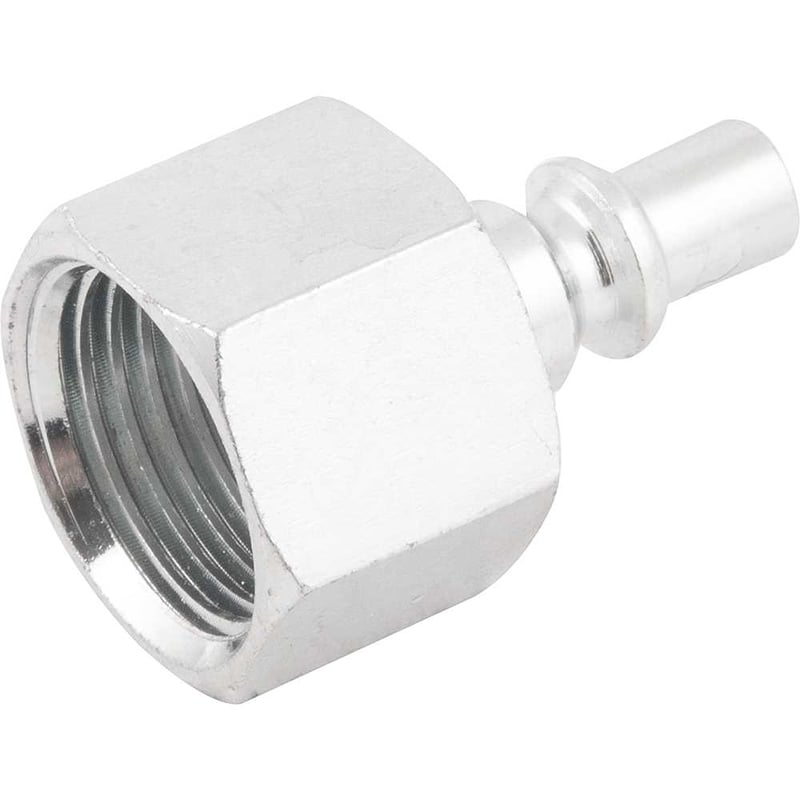 Conector/racord de 1/4", com rosca fêmea 1/2" NPT