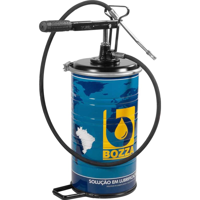 Bomba manual para graxa, com reservatório para 15 kg, 8020-G4