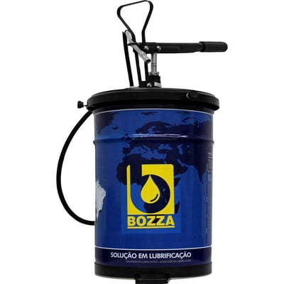 Bomba manual para graxa, com reservatório para 20 kg, 8022-R20-G4