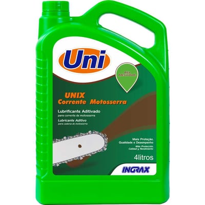 Óleo para corrente de motosserra Unix, 4 litros, UNI
