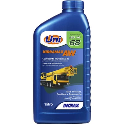 Óleo para sistemas hidráulicos AW 68, 1 litro