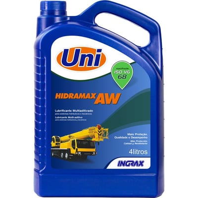Óleo para sistemas hidráulicos AW 68, 4 litros