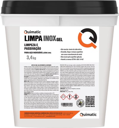Gel limpa inox LG3