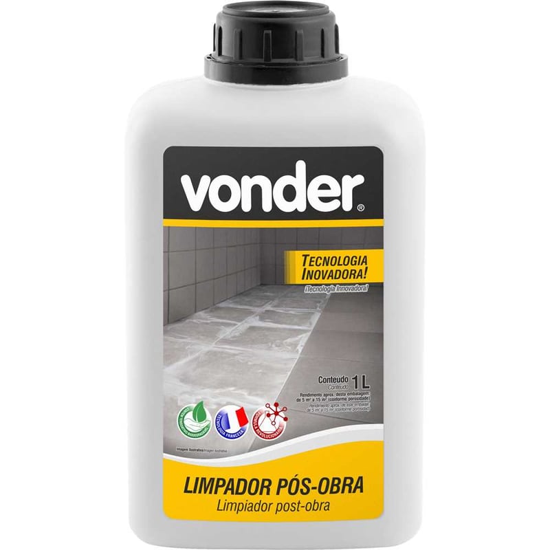 Limpador pós-obra, 1 litro
