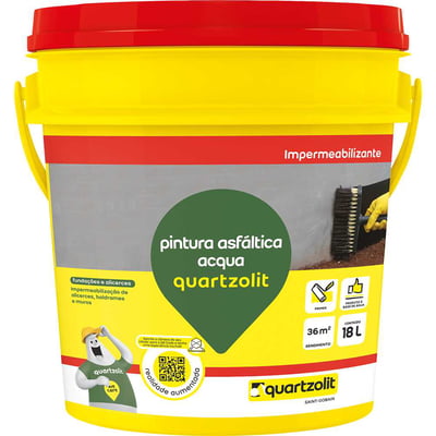 Pintura asfáltica impermeabilizante, Acqua, 33583.02.34.056