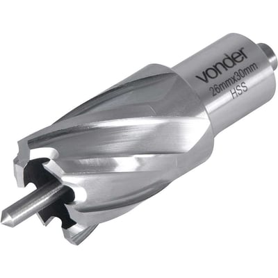 Broca anular, encaixe Weldon, 26 mm x 30 mm