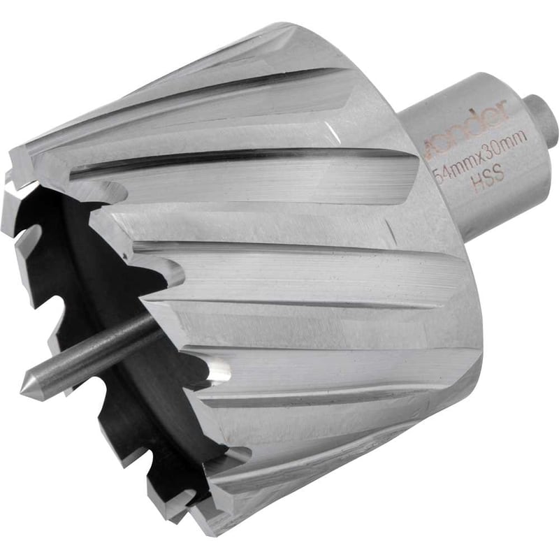 Broca anular, encaixe Weldon, 54 mm x 30 mm