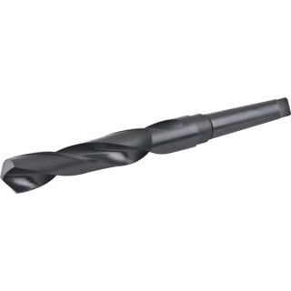 Broca de aço rápido 37 mm, DIN 345 CM4, HSS preta