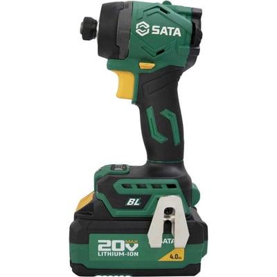 Parafusadeira de impacto 1/4", bateria 20 V, motor brushless