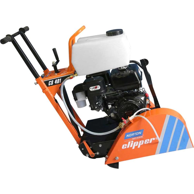 Máquina a gasolina para cortar asfalto, concreto e piso, 13 hp, motor Honda 4 tempos CS 401 CLIPPER