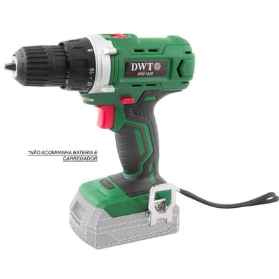 Parafusadeira/furadeira a bateria, 18 V, sem bateria e sem carregador