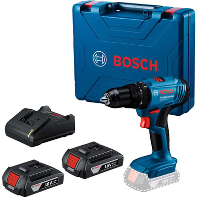 Parafusadeira/furadeira de impacto a bateria, 18 V/2,0 Ah, 06019K91E2