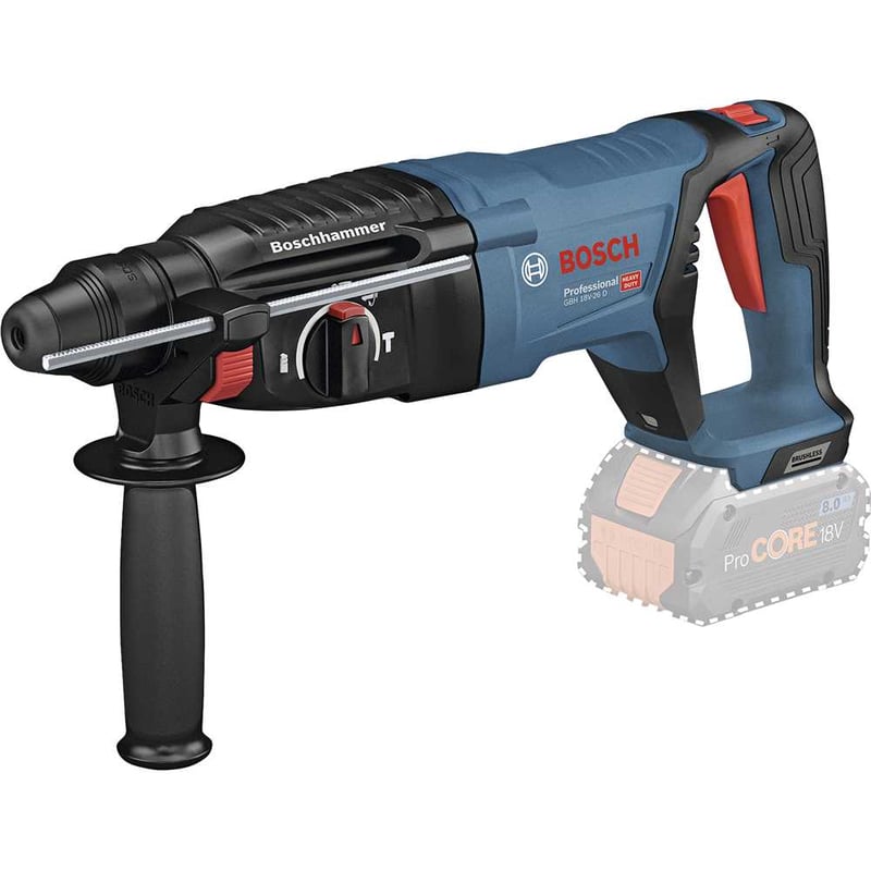 Martelete perfurador/rompedor a bateria 18 V (não acompanha), SDS Plus, GBH 18V-26 D, 0611916001