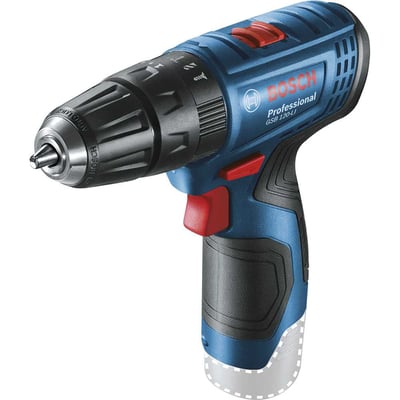 Parafusadeira/furadeira de impacto a bateria 12 V, sem bateria e sem carregador, 06019G81E4