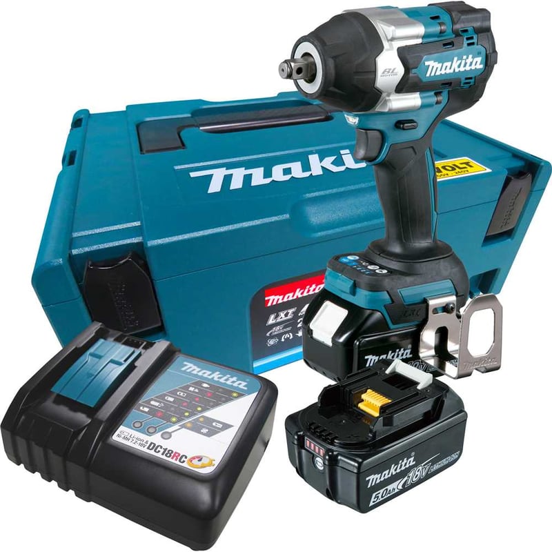 Chave de impacto, bateria 18V, encaixe de 1/2", Bivolt