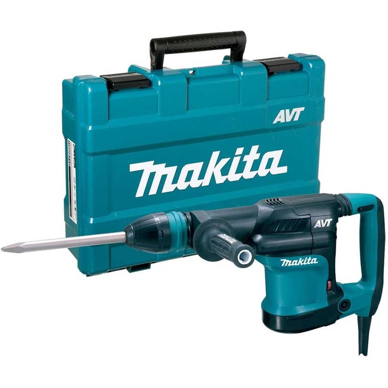Martelo rompedor MAX, HM 0871C, 220 V~, 1.100 W, 2.650 IPM, 11,4 J, com sistema AVT