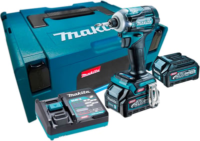 Parafusadeira de impacto 1/4", bateria 40 V - 2,5 Ah, 220 V~
