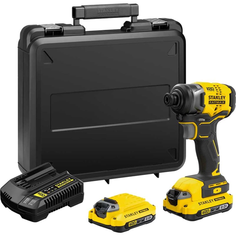 Parafusadeira a bateria de impacto, 20 V, carregador bivolt
