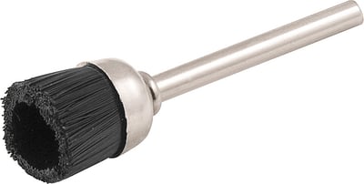 Escova tipo copo 12 mm, em nylon, com haste