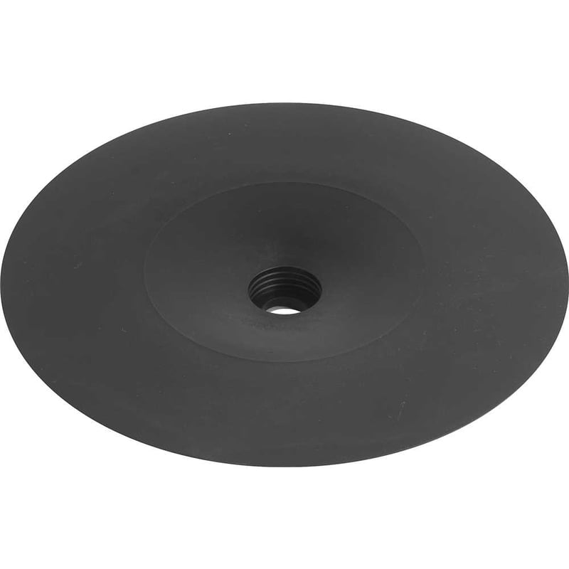 Suporte em disco de borracha para lixadeira 7", flexível