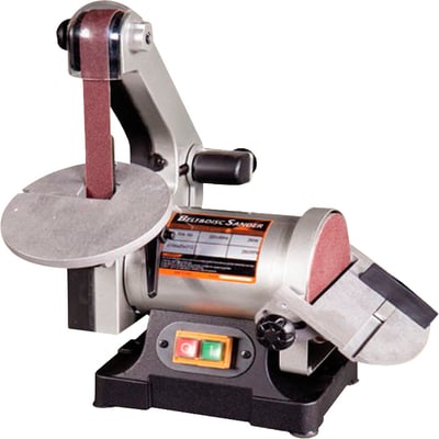 Lixadeira combinada, com cinta de lixa vertical e disco de lixa, 220 V~