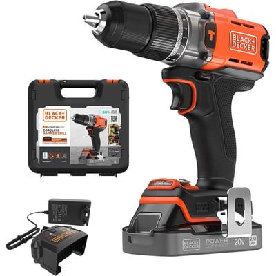 Parafusadeira/furadeira de impacto, 20 V MAX - 2 Ah, carregador bivolt