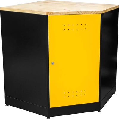Armário canto, 780 mm x 910 mm x 480 mm
