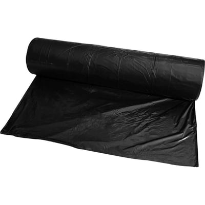 Filme plástico preto para solo, agromulching, 1,8 m x 500 m, 17 kg, PAAGMULC00031AA