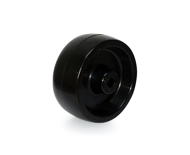 Roda 3", de polipropileno, preta, R 312 P, RODCAR
