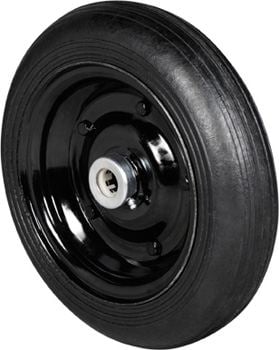 Roda completa, 330 mm x 8", borracha maciça, R 3308 PMR