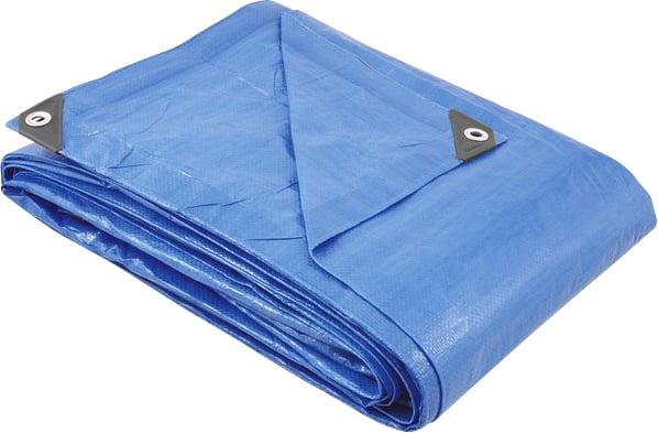 Lona de polietileno azul 3 m x 2 m