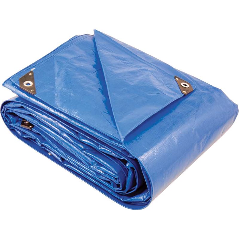 Lona reforçada de polietileno azul 20 m x 20 m, VONDER PLUS
