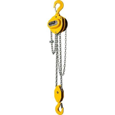 Talha manual, 2,0 toneladas (2 tf), elevação 3,0 m, Compacta NT, BERG STEEL