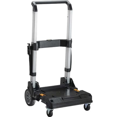 Carro ajustável para carga, plástico com alça de alumínio e dobrável, 100,0 kgf, TSTAK, DWST1788