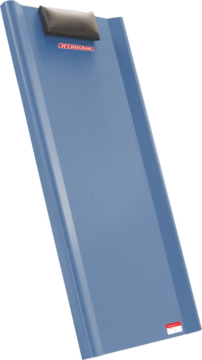 Esteira metálica para mecânico, 90 cm x 43 cm x 9 cm, com encosto de cabeça, 90 kgf, NC-13
