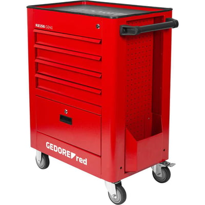 Carro com ferramentas, 236 peças, 743 mm x 413 mm x 921 mm, 4 gavetas, 3369841