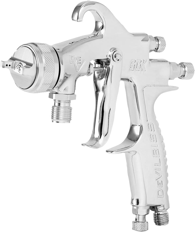 Pistola de pintura para tanque de pressão, SGK-505-622-11, HVLP