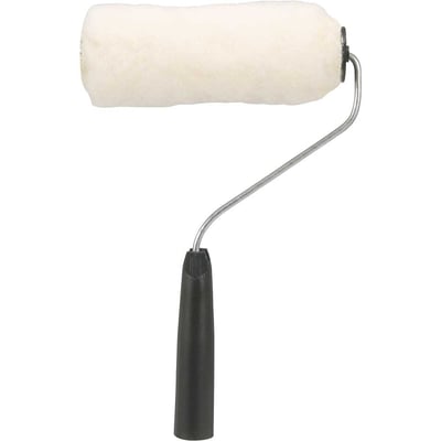 Rolo de lã para pintura, 18 cm, com suporte