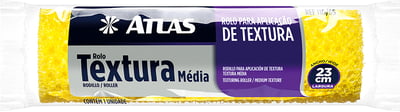 Rolo para textura, 23 cm, acabamento médio, 110/65