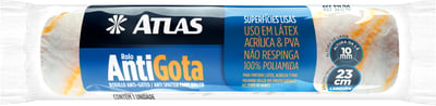 Rolo de lã sintética para pintura, 23,0 cm, antigotas, 321/10