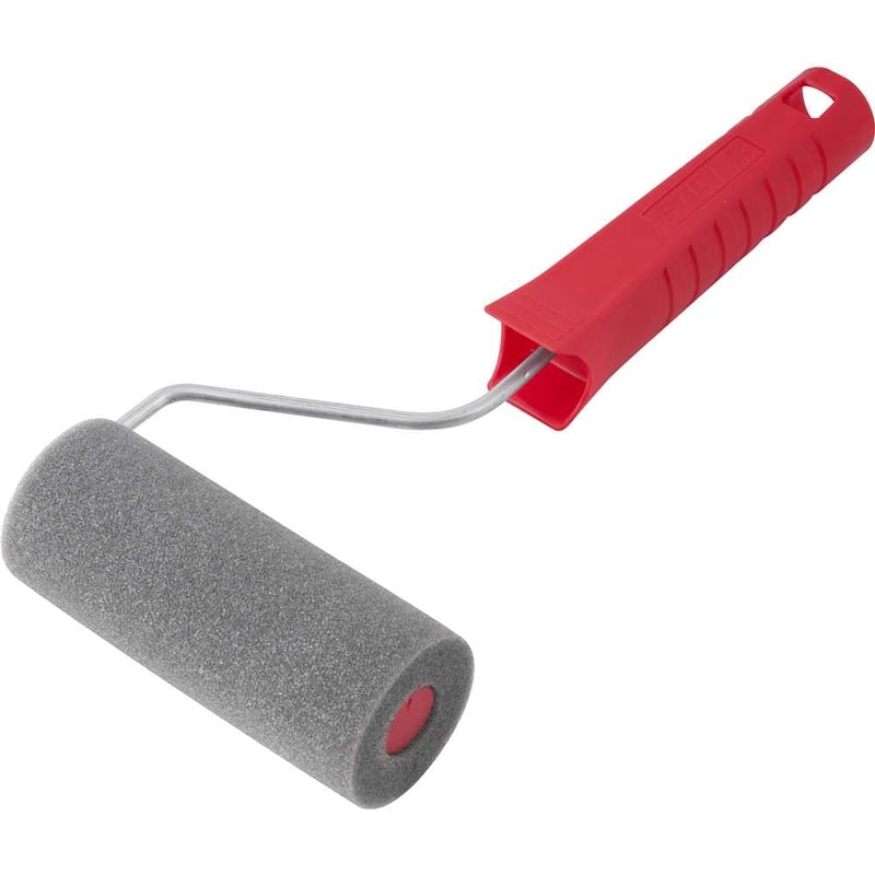 Rolo de espuma para pintura, 9 cm, com suporte, 406/9