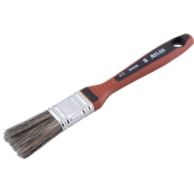 Pincel de cerda gris 1", para tintas látex e acrílicas, 417/3