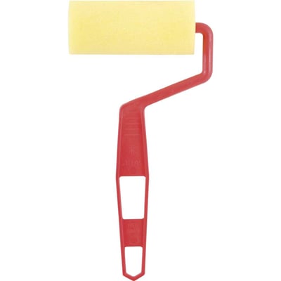 Rolo de espuma para pintura, 9 cm, com suporte plástico, 606/9
