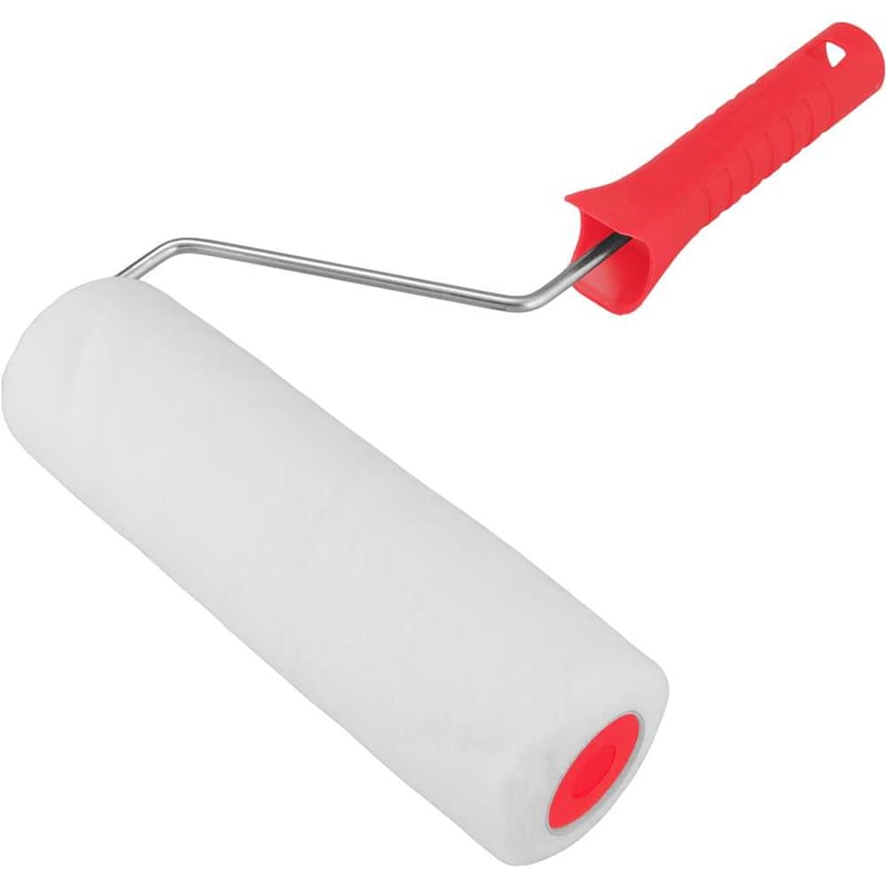 Rolo de lã para pintura, 23 cm, com suporte
