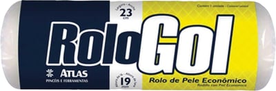 Rolo de lã de carneiro para pintura, 23 cm, sem cabo, 923/19